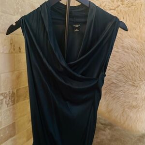 Banana Republic Deep Blue Asymmetrical Dress